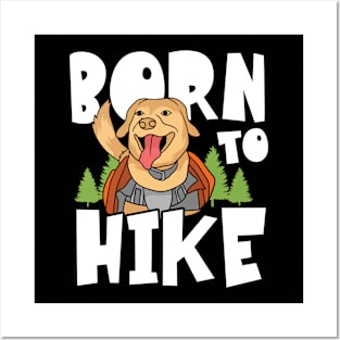 Born To Hike Posters and Art